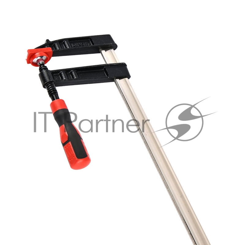 Струбцина F-образная усиленная Deli DL111230Z 300x120 мм, макс. усилие зажима 3500N, резьба 16мм