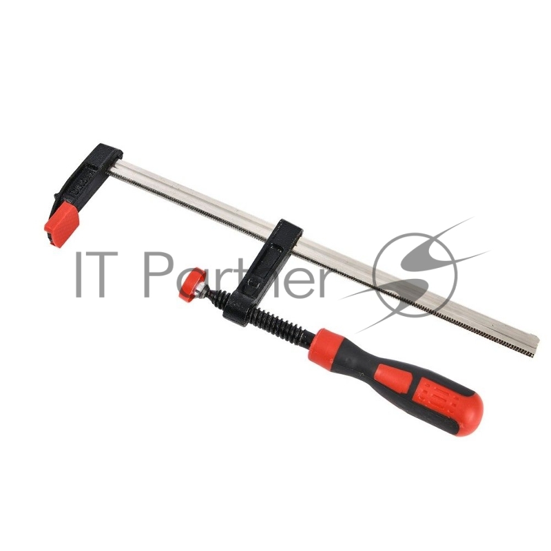 Струбцина F-образная усиленная Deli DL110525Z 250x50 мм, макс. усилие зажима 2000N, резьба 12мм