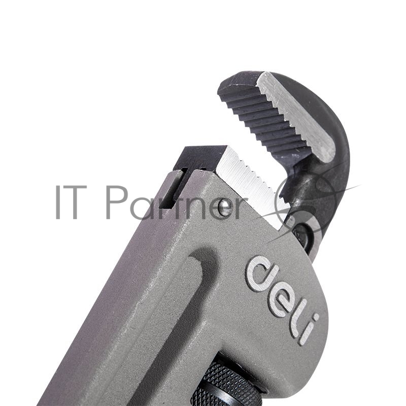 Трубный ключ Стиллсона облегченный Deli DL105018 405мм, максимальное открытие 60мм, Cr-Mo + алюминиевый сплав