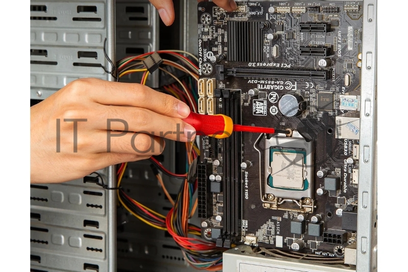 Диэлектрическая крестовая отвертка Deli DL513060 PH0х60мм сталь Cr-V, сертификат VDE для работ под напряжением до 1000 В