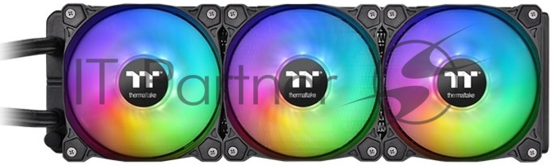 Жидкостная система охлаждения Thermaltake Floe Ultra 360 RGB/All-In-One Liquid Cooling System/Water Block 2.1inch LCD/Fan 120*3 /PWM 500~1500rpm/LED Software Control CWT