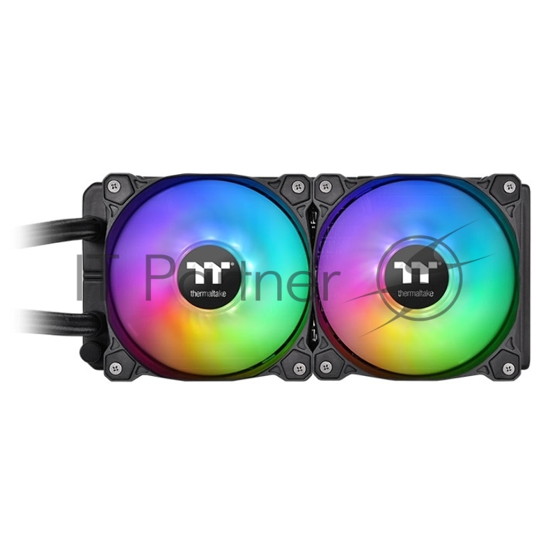 Жидкостная система охлаждения Thermaltake Floe Ultra 240 RGB/All-In-One Liquid Cooling System/Water Block 2.1inch LCD/Fan 120*2 /PWM 500~1500rpm/LED Software Control CWT