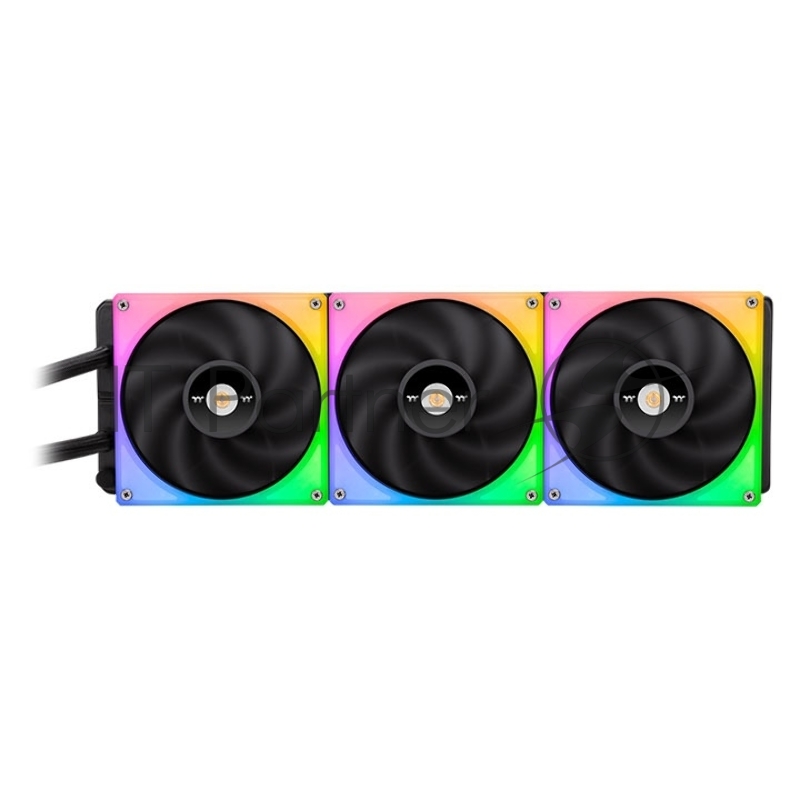 Жидкостная система охлаждения Thermaltake CL-W370-PL14SW-A TOUGHLIQUID Ultra 420 RGB CPU AIO Liquid Cooler/All-In-One Liquid Cooling System/Water Block 2.1inch LCD/TOUGHFAN RGB 140*3/PWM 500~2000rpm/TT RGB Plus/Black