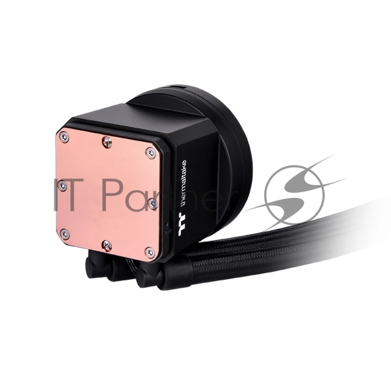 Жидкостная система охлаждения Thermaltake CL-W371-PL14SW-A TOUGHLIQUID Ultra 280 RGB CPU AIO Liquid Cooler/All-In-One Liquid Cooling System/Water Block 2.1inch LCD/TOUGHFAN RGB 140*2/PWM 500~2000rpm/TT RGB Plus/Black