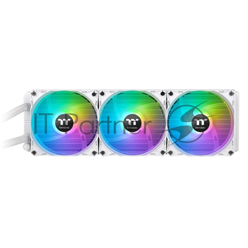 Жидкостная система охлаждения Thermaltake CL-W331-PL12WT-A Floe RC360 CPU&Memory AIO Liquid Cooler Snow Edition/All-in-one liquid cooling system/120 ARGB Fan*3/memory not include