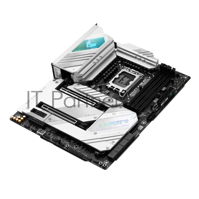 Материнская плата Maxsun MS-iCraft Z790 WIFI 1700, Z790, 4xDDR5, 1xPCIEx16,2xPCIEx4,1xPCIEx1,4x Front1xType-C,2xUSB3,3xUSB2, Rear1xType-C,4xUSB3,4xUSB2, 4xSATA3, Dual 2.5GLan, HDMI+DP, ATX, RTL