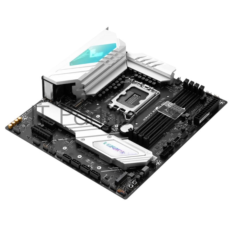 Материнская плата Maxsun MS-iCraft B760M WIFI 1700, B760, 4xDDR5, 1xPCIEx16,1xPCIEx4,1xPCIEx1,3x Front1xType-C,2xUSB3,4xUSB2, Rear1xType-C,4xUSB3,4xUSB2, 4xSATA3, 2,5GLan, HDMI+DP, mATX, RTL