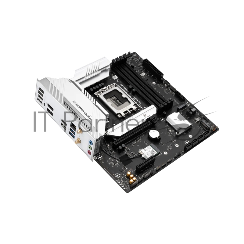 Материнская плата Maxsun MS-Terminator B760M D4 WIFI6E 1700, B760, 4xDDR4, 1xPCIEx16,1xPCIEx4,3xM.2, Front1xType-C,2xUSB3,2xUSB2, Rear2xUSB3,6xUSB2, 4xSATA3, 2,5GLan, HDMI+DP, mATX, RTL