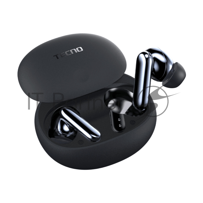 Беспроводные Bluetooth наушники Tecno TU01 серый/grey