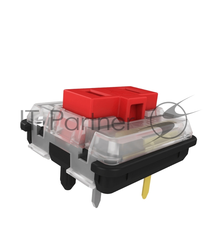 Клавиатура беспроводная Dareu EK868 White-Blue-Yellow (белый/синий/желтый), подключение: проводное+Bluetooth, свитчи: ультратонкие Kailh-Dareu Red (linear)