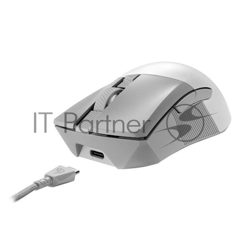 Игровая мышь ASUS P711 ROG GIII WL AIMPOINT/WHT MS, AIMPOINT, 6 BUTTONS, 36000DPI, WHT