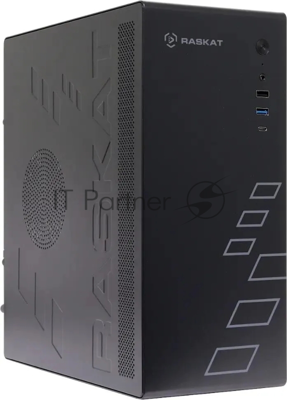 Компьютер Raskat Standart 500 (Intel Core i5 12400, RAM 16Gb, SSD NVMe 480Gb, no OS, kb+ms, black)