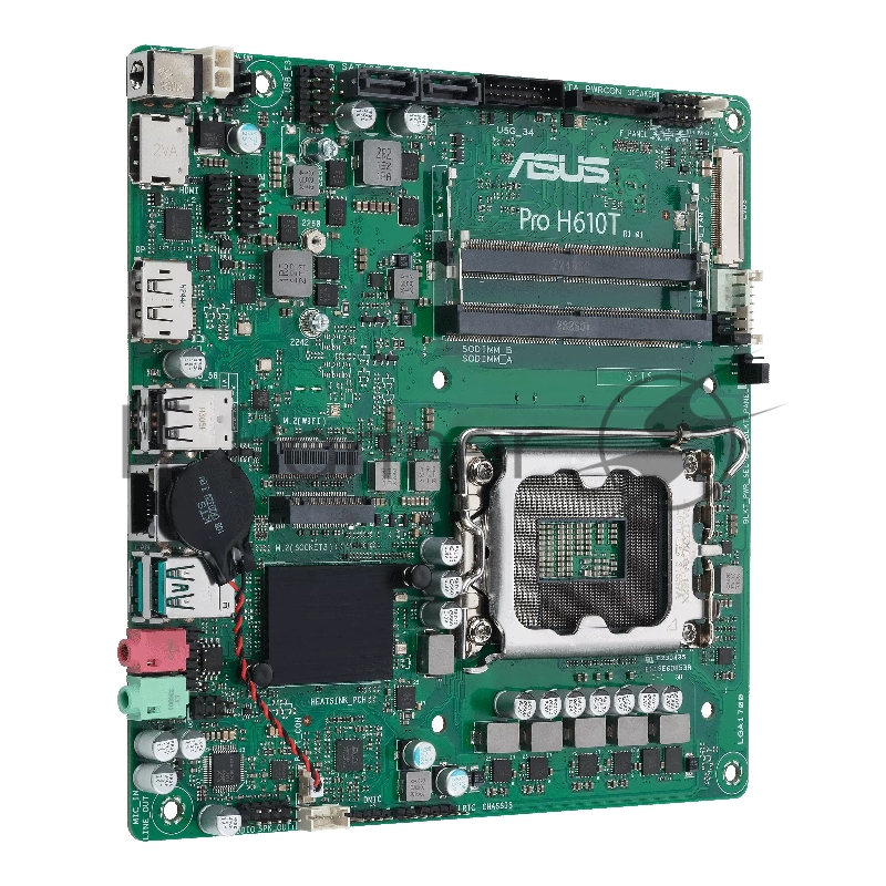 Материнская плата ASUS PRO H610T-CSM/LGA1700,H610,USB3.2, SATA,MB