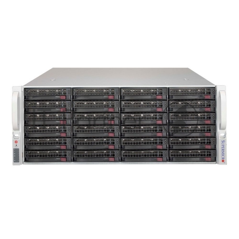 Серверный корпус SuperMicro CSE-846BE2C-R609JBOD 4U, 24x 3.5 hot-swap HDD