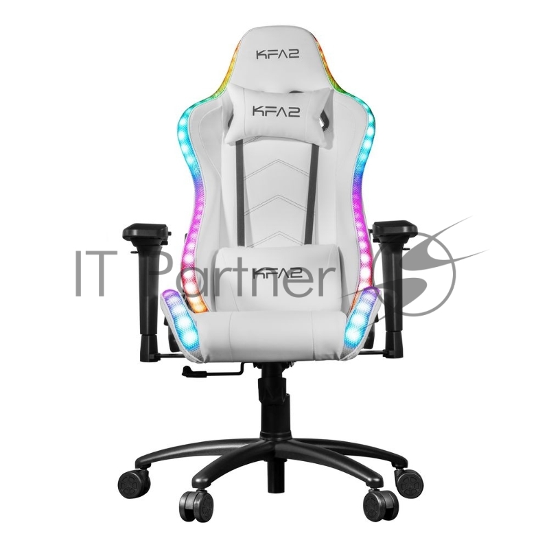 Кресло компьютерное игровое KFA2 Gaming Chair 01 RGB SE White