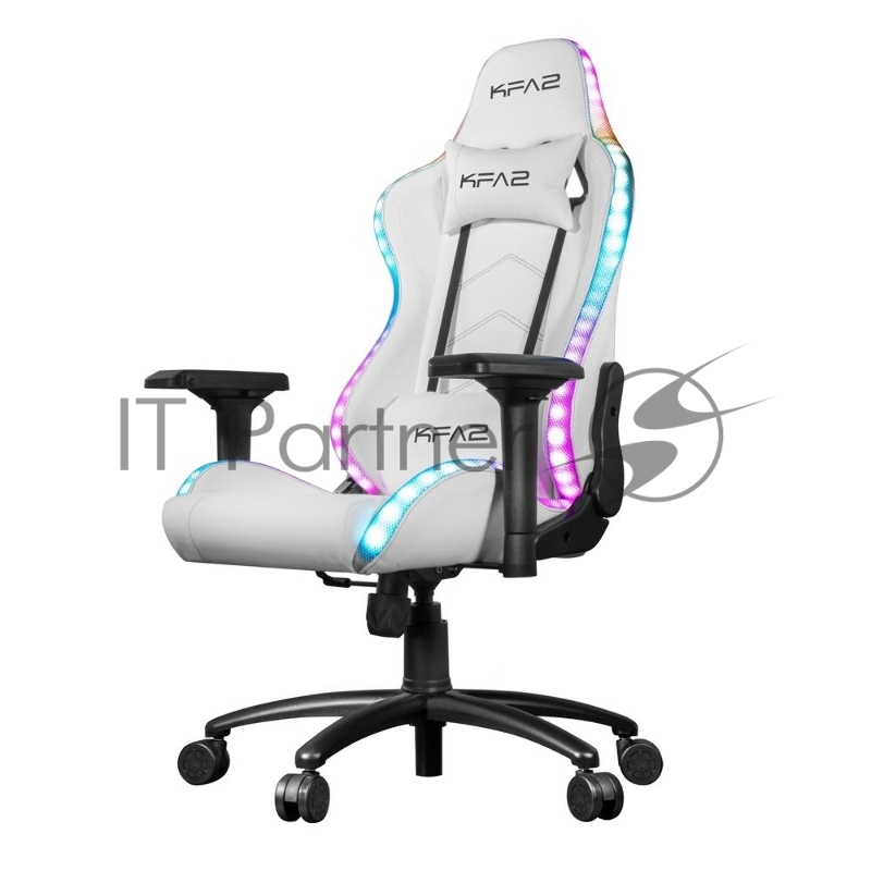 Кресло компьютерное игровое KFA2 Gaming Chair 01 RGB SE White