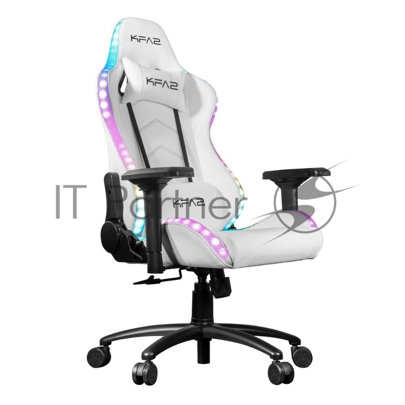 Кресло компьютерное игровое KFA2 Gaming Chair 01 RGB SE White