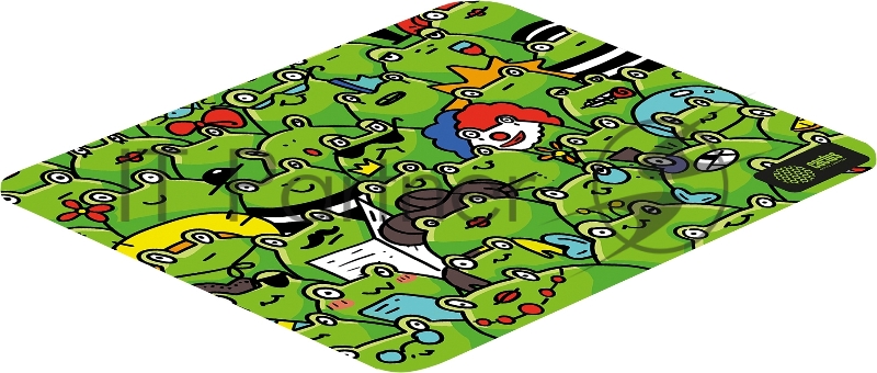 Коврик для мыши Cactus Frogs CS-MP-D09M 300x250x3мм