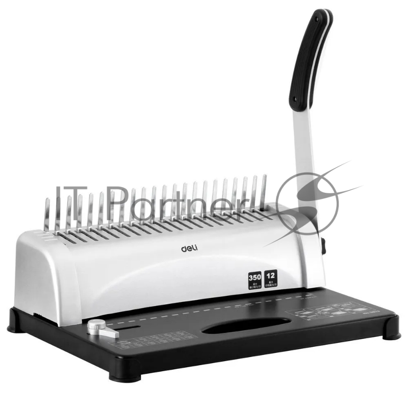 Переплетчик Deli E3870, Number of punched sheets: 12 sheets