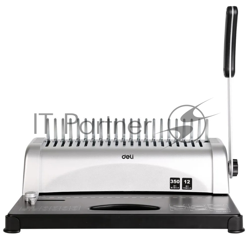 Переплетчик Deli E3870, Number of punched sheets: 12 sheets