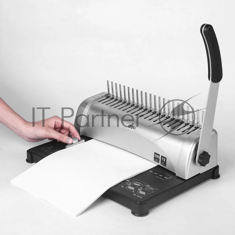 Переплетчик Deli E3870, Number of punched sheets: 12 sheets