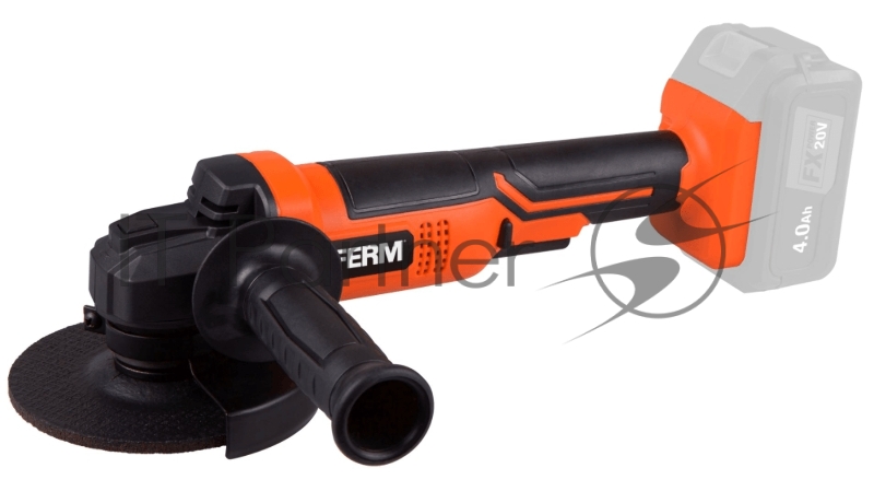 Аккумуляторная углошлифмашина AGM1131 Li-Ion 20 В KIT (+ акк.4.0Ah CDA1168 +ЗУ 4A CDA1170), 20В, 8000 об.мин., диск 125 мм.