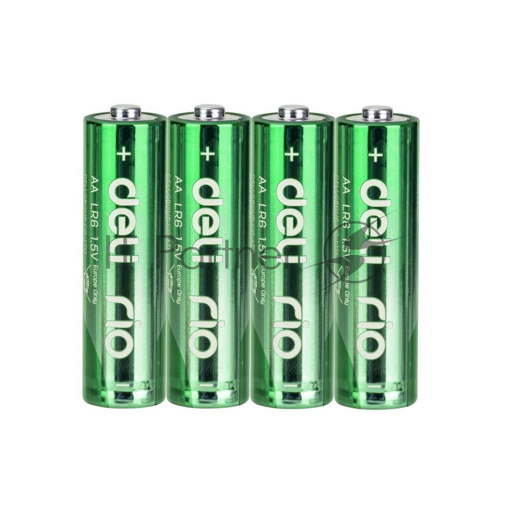 Батарейки Deli Rio E82902 AA LR6 1.5V (4штPack)