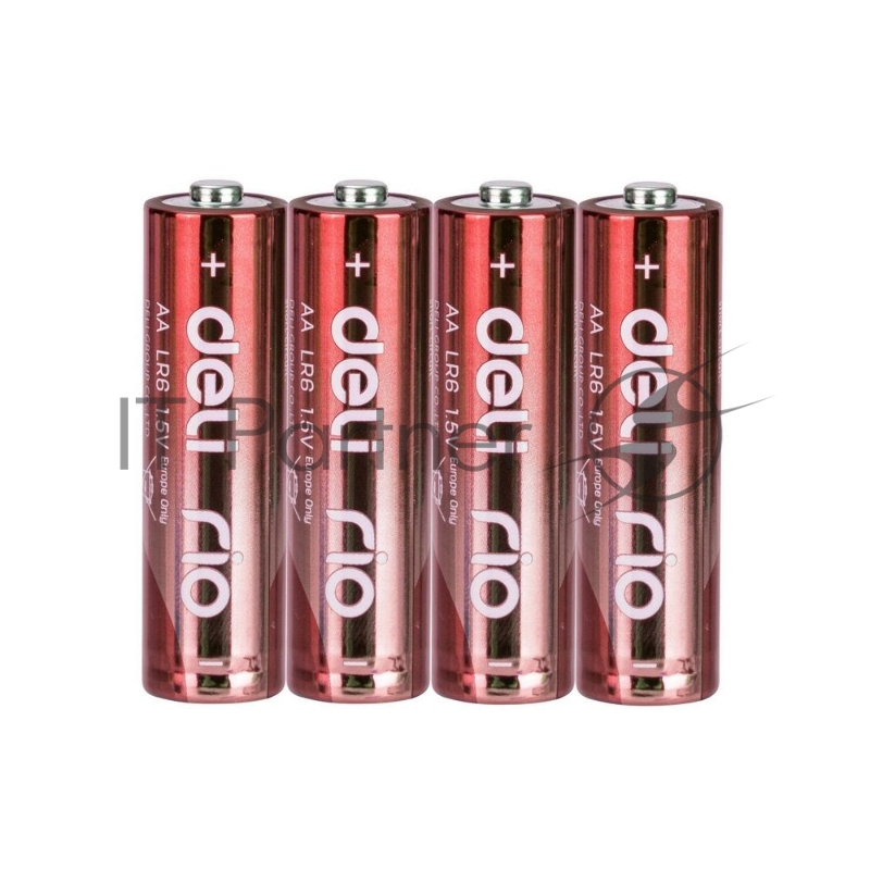 Батарейки Deli Rio E82902 AA LR6 1.5V (4штPack)