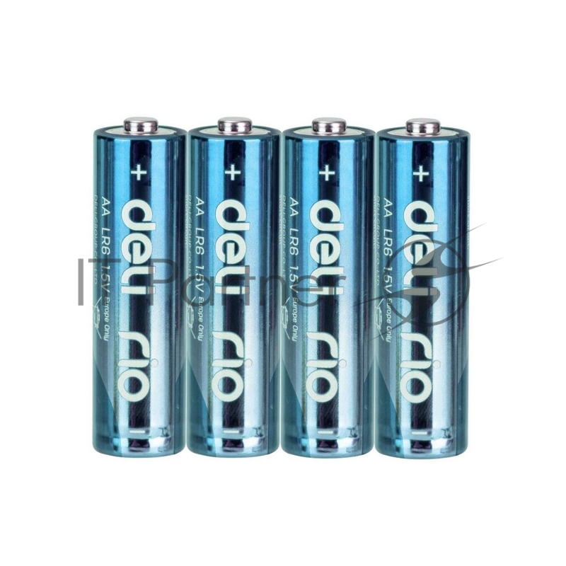 Батарейки Deli Rio E82902 AA LR6 1.5V (4штPack)