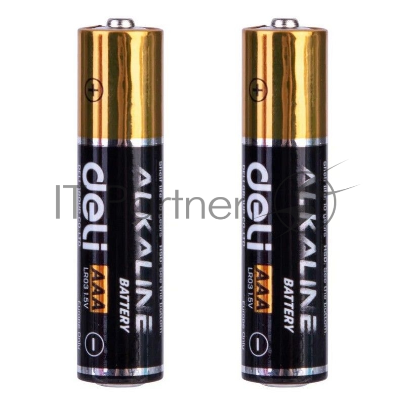 Батарейки Deli E18504 AAA LR03 1.5V (2 шт)