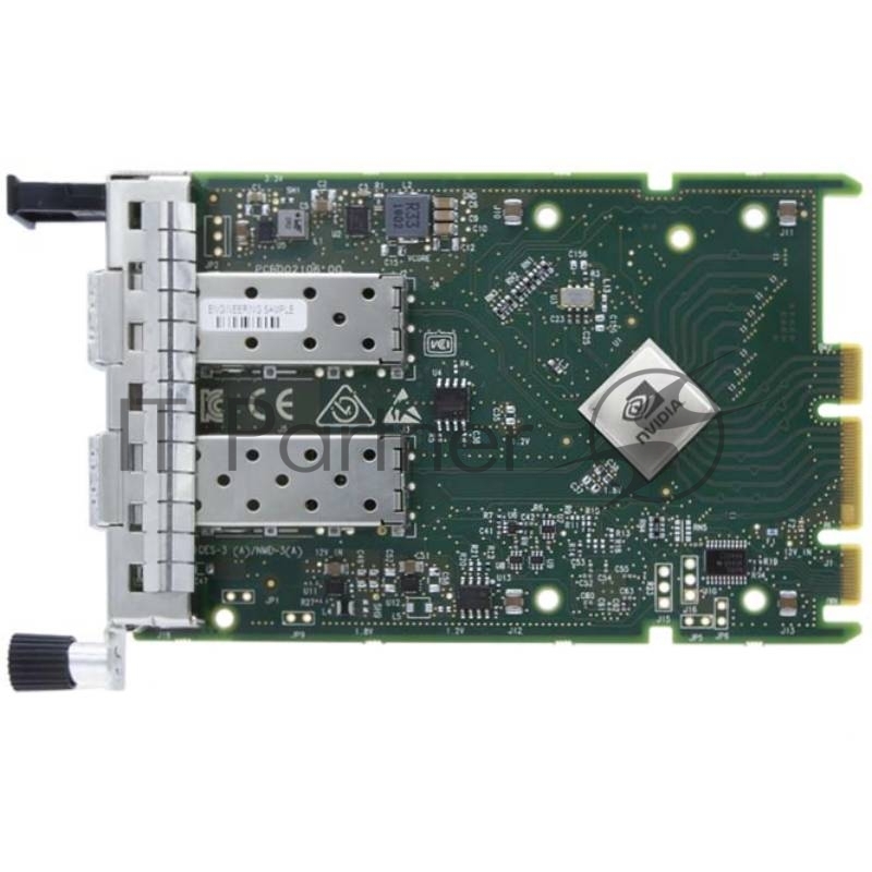Сетевая карта ConnectX-6 Lx EN adapter card, 25GbE OCP3.0, With Host management , Dual-port SFP28, PCIe 4.0 x8, No Crypto, Thumbscrew (Pull Tab) Bracket