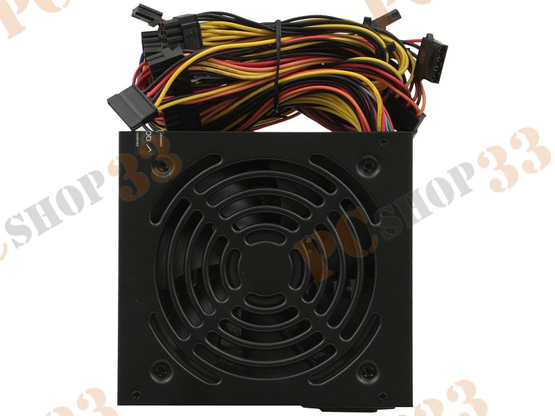 Блок питания 700Вт Aerocool VX-700 ATX12V V2.3 (20/24+4/8+6/8pin, вентилятор d120мм) + кабель питания EURO (1.1м)