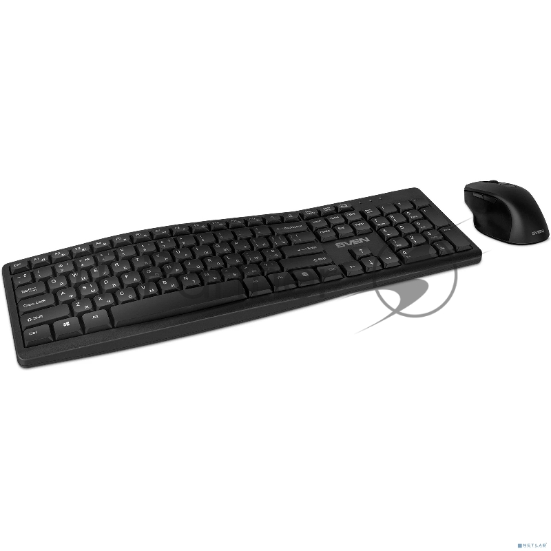 Беспроводной набор клавиатура+мышь SVEN KB-C3500W (2,4 GHz, 106 кл, 800-1600DPI)