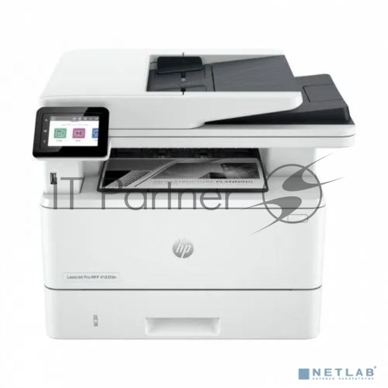 МФУ HP LaserJet Pro MFP M4103fdn (2Z628A) {A4, 1200dpi, 38ppm, 512Mb, 1200 MHz tray 100+250 pages USB+Ethernet Prin, старт. картр. 3050стр.}