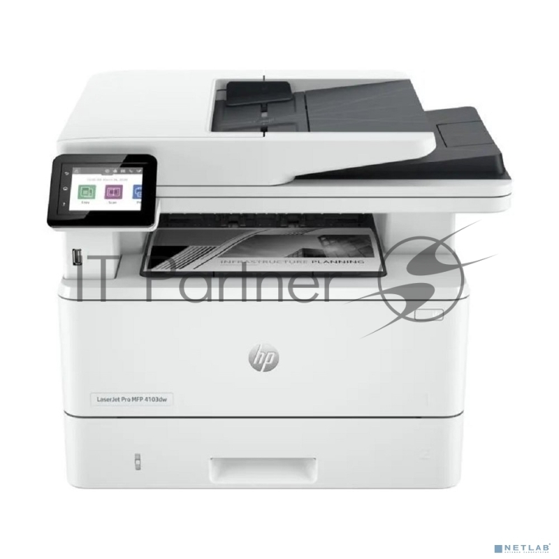 МФУ HP LaserJet Pro MFP M4103dw (2Z627A) {старт. картр. 3050стр.}