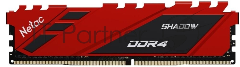 Память Netac 8GB DDR4 3600MHz Shadow CL18 1.35V / NTSDD4P36SP-08R / Rad / with radiator
