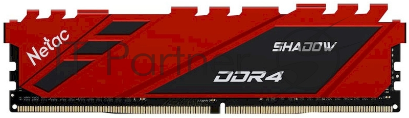 Память Netac 8GB DDR4 3600MHz Shadow CL18 1.35V / NTSDD4P36SP-08R / Rad / with radiator