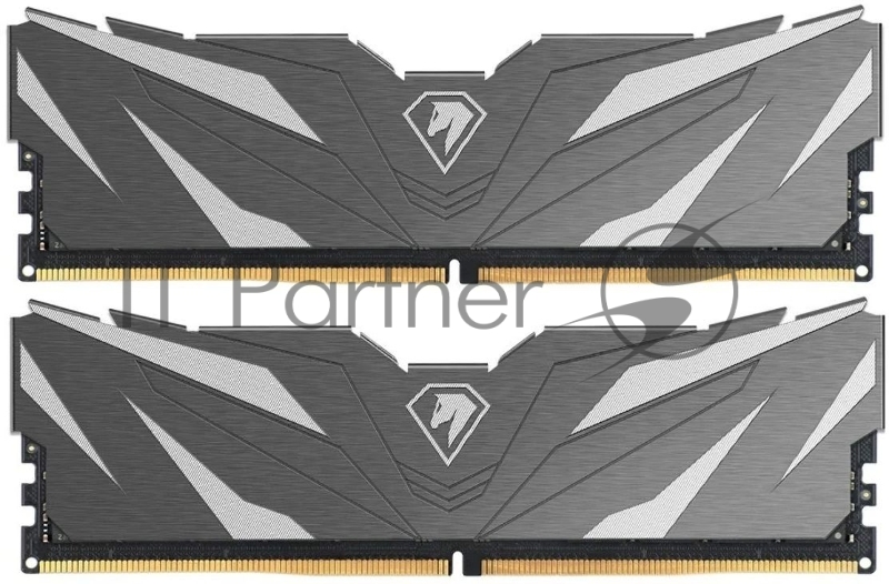 Память Netac 16GB DDR4 3200MHz Shadow II (2x8GB) CL16 1.35V / NTSWD4P32DP-16K / Black / with radiator
