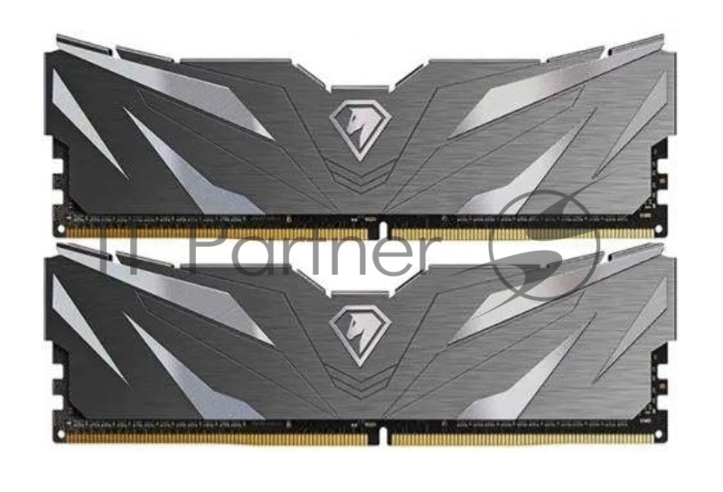 Память Netac 16GB DDR4 3200MHz Shadow II (2x8GB) CL16 1.35V / NTSWD4P32DP-16K / Black / with radiator