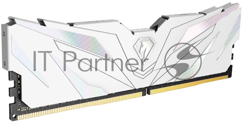 Память Netac 16Gb DDR4 3200Mhz DIMM (8Gbx2) PC25600, Shadow II NTSWD4P32DP-16W C16 White, с радиатором
