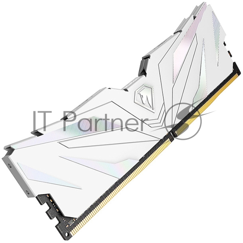 Память Netac 16Gb DDR4 3200Mhz DIMM (8Gbx2) PC25600, Shadow II NTSWD4P32DP-16W C16 White, с радиатором