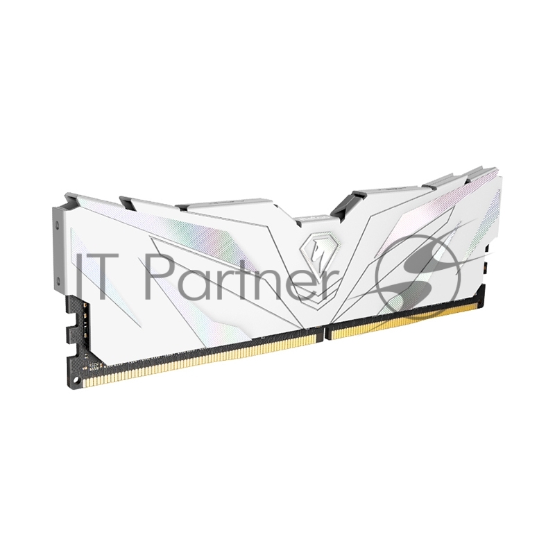 Память NETAC 32Gb DDR4 3200Mhz (16Gbx2) PC25600, DIMM Shadow II NTSWD4P32DP-32W C16 White, с радиатором