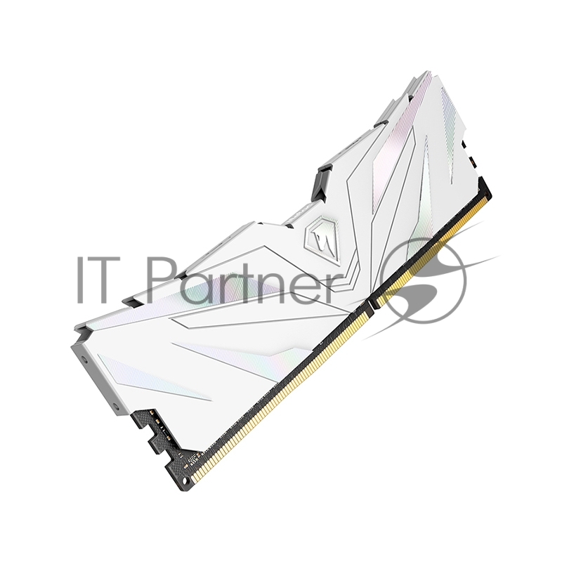 Память NETAC 32Gb DDR4 3200Mhz (16Gbx2) PC25600, DIMM Shadow II NTSWD4P32DP-32W C16 White, с радиатором