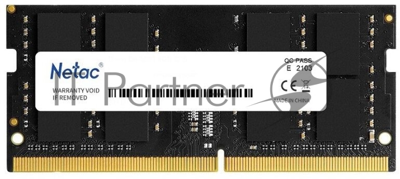 Память Netac 8GB DDR4 8GB 3200MHz SO-DIMM CL22 1.2V / NTBSD4N32SP-08