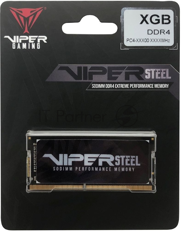 Память DDR4 8Gb 3200MHz Patriot PVS48G320C8S Steel Series RTL PC4-25600 CL22 SO-DIMM 260-pin 1.2В single rank