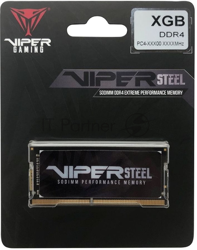 Память DDR4 8Gb 3200MHz Patriot PVS48G320C8S Steel Series RTL PC4-25600 CL22 SO-DIMM 260-pin 1.2В single rank
