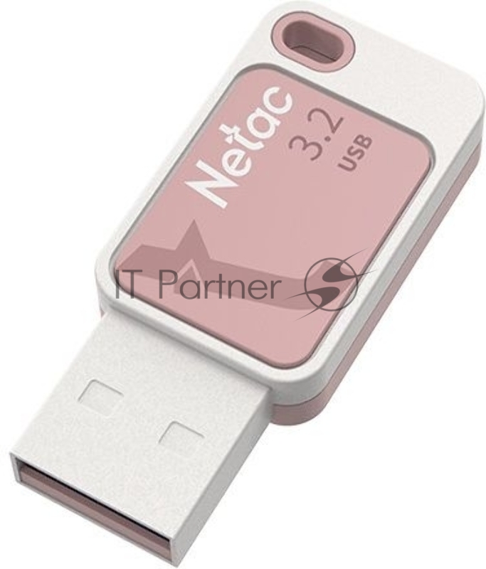 Флеш Диск Netac 64Gb UA31 NT03UA31N-064G-20PK USB2.0, розовый