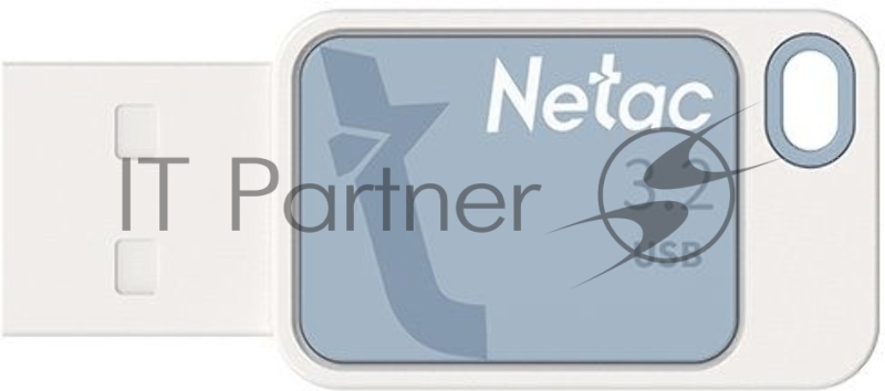 Флеш Диск Netac 64Gb UA31 NT03UA31N-064G-20BL USB2.0 синий