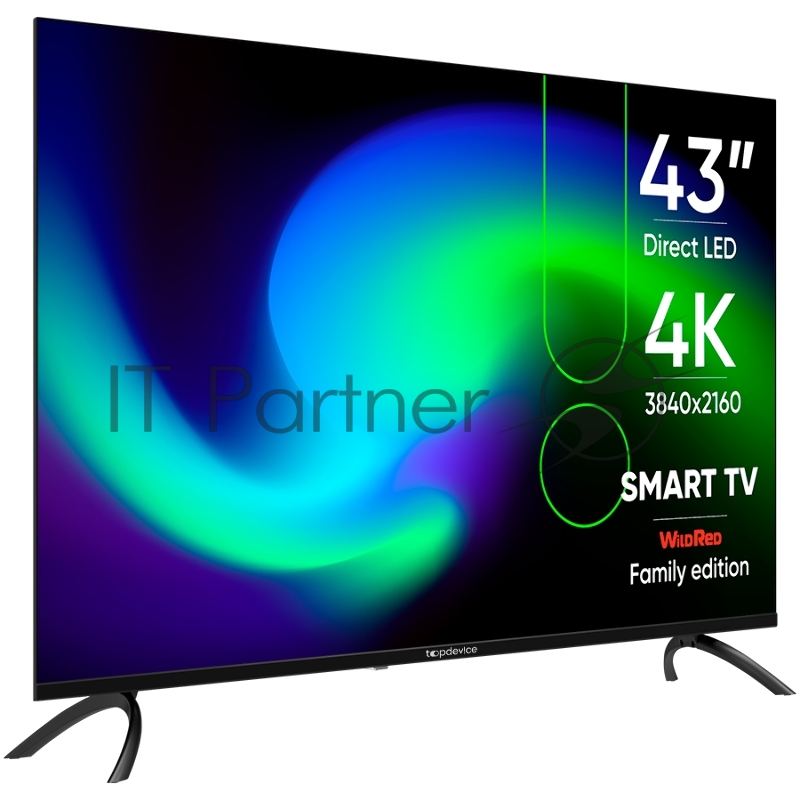 Телевизор Topdevice 43 TDTV43BS06U_BK Smart