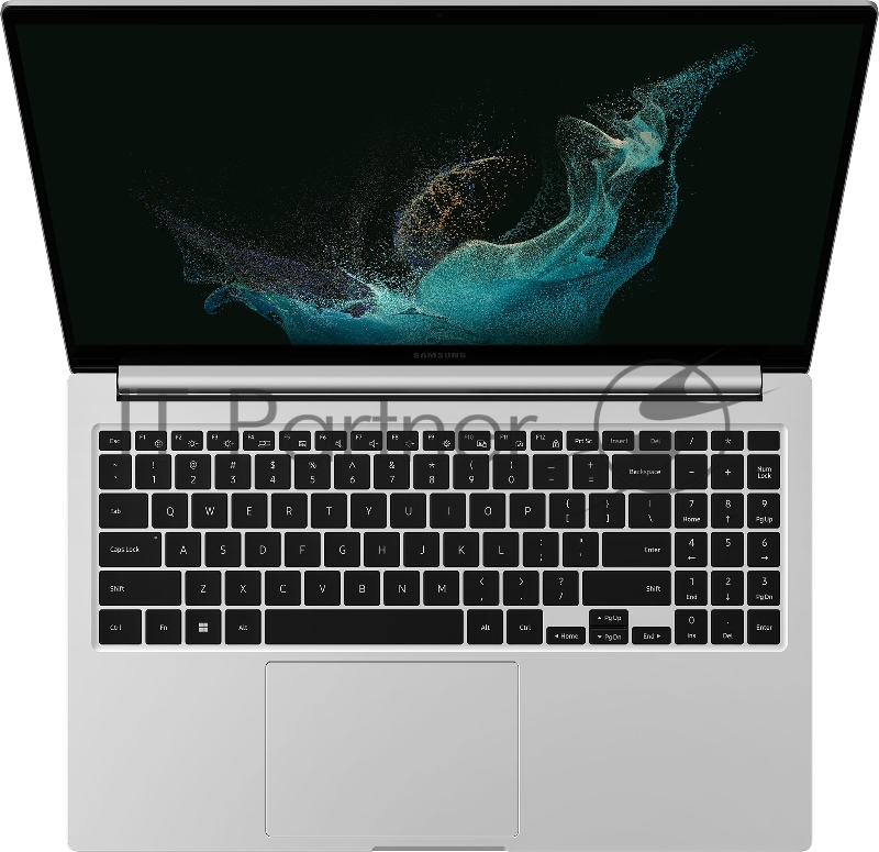 Ноутбук Samsung Galaxy Book 2 NP750 Core i5 1235U 16Gb SSD512Gb Intel UHD Graphics 15.6 IPS FHD (1920x1080) Windows 11 Professional silver WiFi BT Cam (NP750XED-KC8IT)